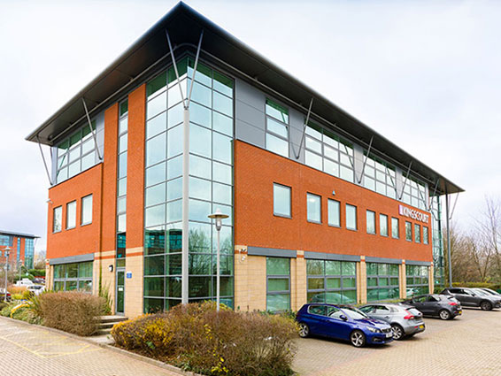 External view of One Kings Court offices Worcester