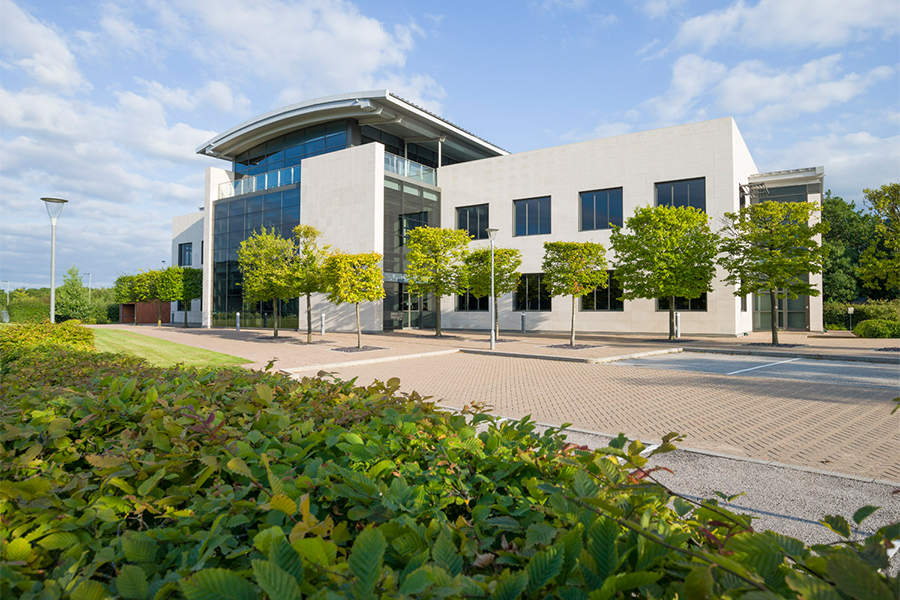 Nelson House provides rare, self-contained, high quality Blythe Valley Park offices to let